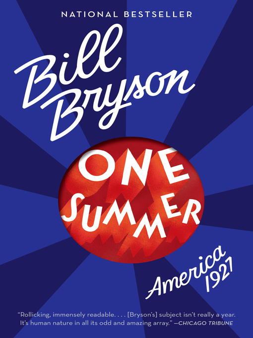 Title details for One Summer by Bill Bryson - Wait list